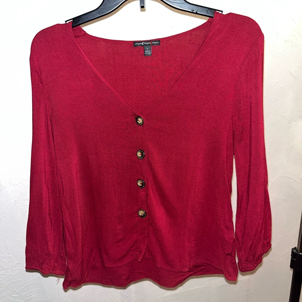 Button blouse - Picture 1 of 2